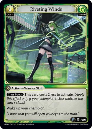 Riveting Winds (197) - asphodelparadise Foil