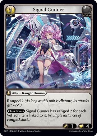 Signal Gunner (085) - asphodelparadise