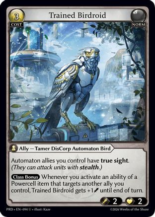 Trained Birdroid (094) - asphodelparadise