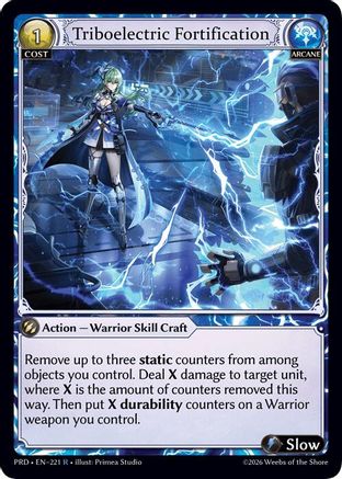 Triboelectric Fortification (221) - asphodelparadise Foil