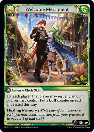 Welcome Merriment (204) - asphodelparadise Foil