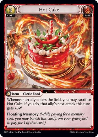 Hot Cake (Interference Curio Foil) (120) - asphodelparadise Foil
