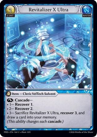 Revitalizer X Ultra (Interference Curio Foil) (164) - asphodelparadise Foil