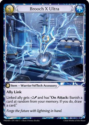 Brooch X Ultra (050) - asphodelparadise Starter Decks
