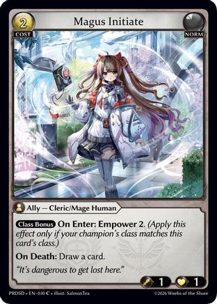 Magus Initiate (030) - asphodelparadise Starter Decks