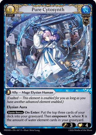 Pure Cytosynth (047) - asphodelparadise Starter Decks