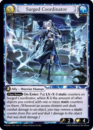 Surged Coordinator (055) - asphodelparadise Starter Decks