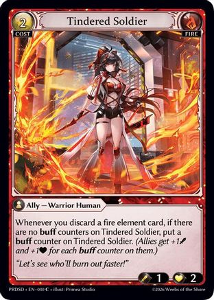 Tindered Soldier (040) - asphodelparadise Starter Decks