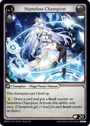 Nameless Champion (Mage/Tamer) (001) - asphodelparadise Draft Pack