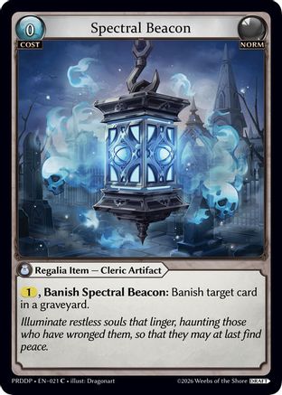 Spectral Beacon (021) - asphodelparadise Draft Pack