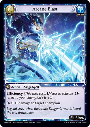 Arcane Blast (001) - asphodelparadise Event Pack Foil