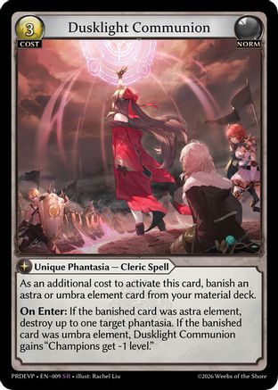 Dusklight Communion (009) - asphodelparadise Event Pack