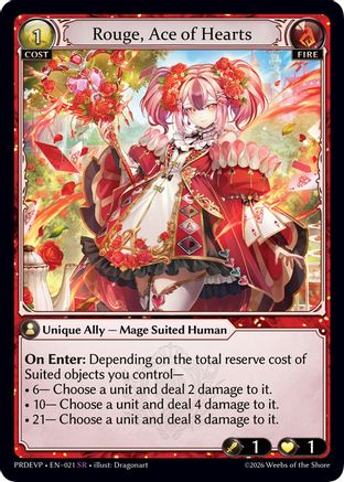 Rouge, Ace of Hearts (021) - asphodelparadise Event Pack