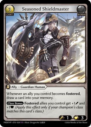 Seasoned Shieldmaster (024) - asphodelparadise Event Pack