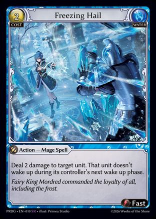 Freezing Hail (010) - asphodelparadise Grimoire Foil
