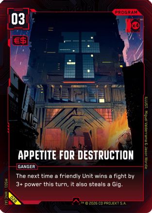 Appetite for Destruction (028) - Welcome to Night City  Retail
