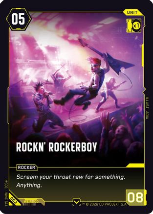 Rockn' Rockerboy (052) - Welcome to Night City  Retail