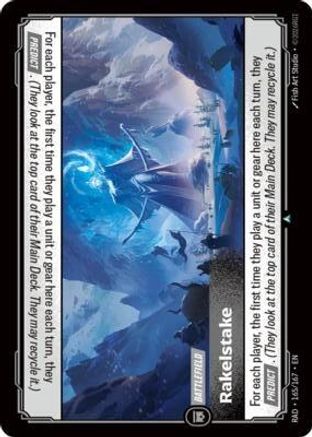 Rakelstake (165/167) - Radiance Foil