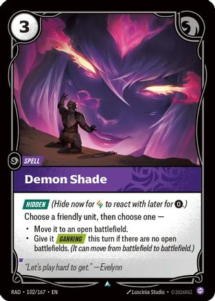 Demon Shade (102/167) - Radiance