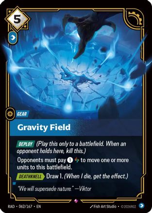 Gravity Field (062/167) - Radiance Foil