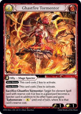 Ghastfire Tormentor (241) - Distorted Reflections Alter Edition