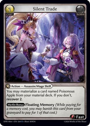 Silent Trade (264) - Distorted Reflections Alter Edition Foil