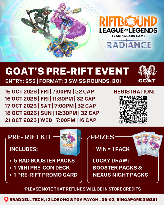 GOAT Radiance Pre-rift Entry