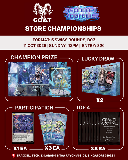 (Grand Archive) PRD Store Championships Entry