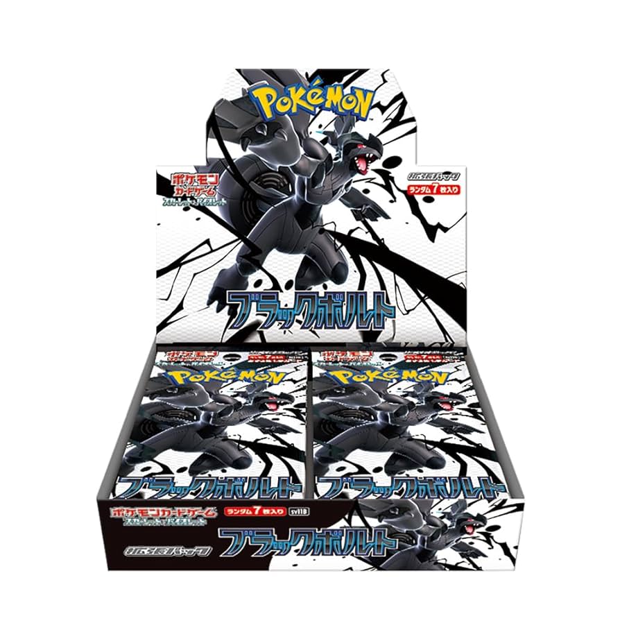 Pokemon Japanese TCG: [SV11B] Black Bolt Booster Box